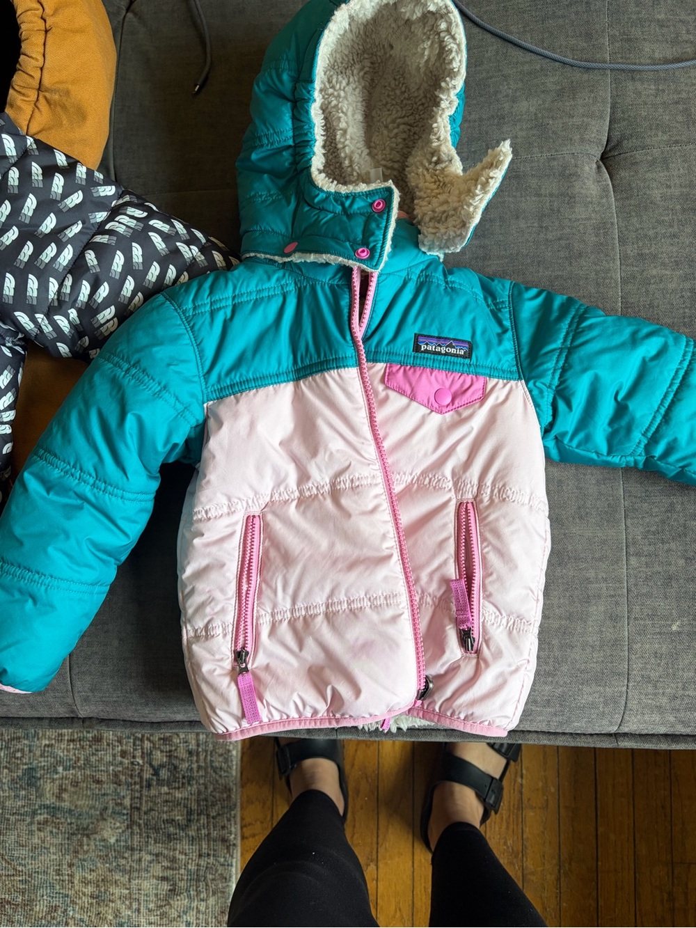 Patagonia 2t reversible jacket